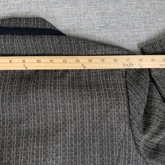 Jones Studio Separates 2 Pc Skirt Jacket Suit Size 16W Metallic Tweed NEW NWT - Picture 11 of 16